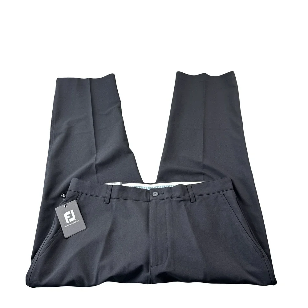 FootJoy Black Perfect Performance 5 Pocket Golf Pant 36X30 24101 NWT